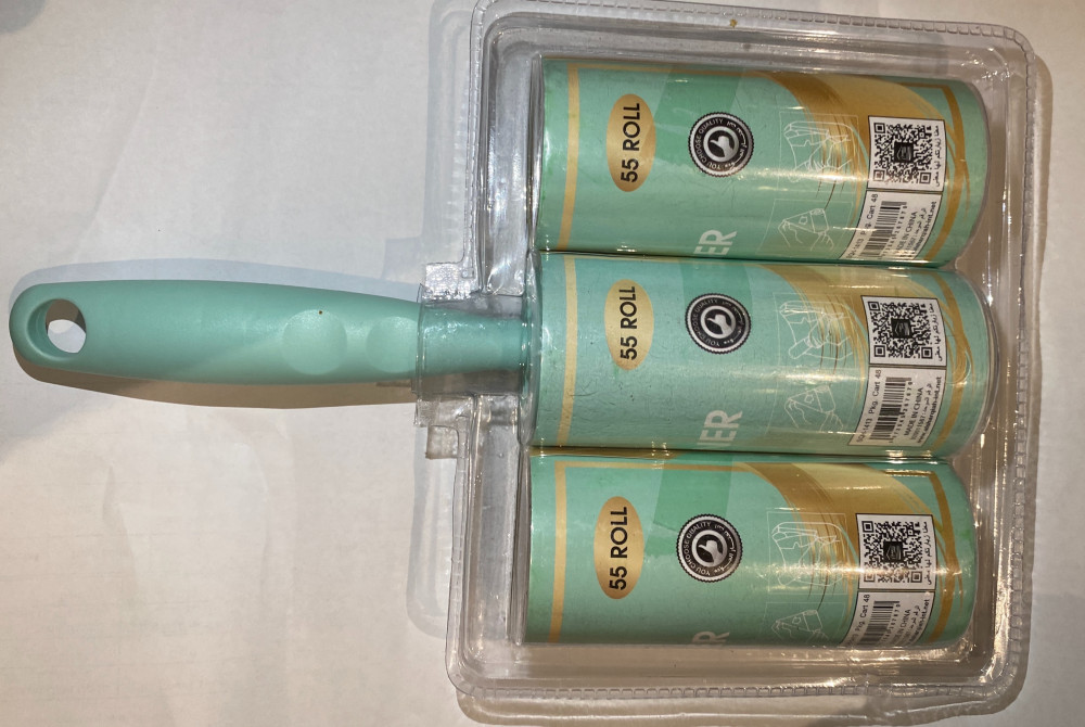 رول لاصق لإزالة شعر الحيوانات 3قطع