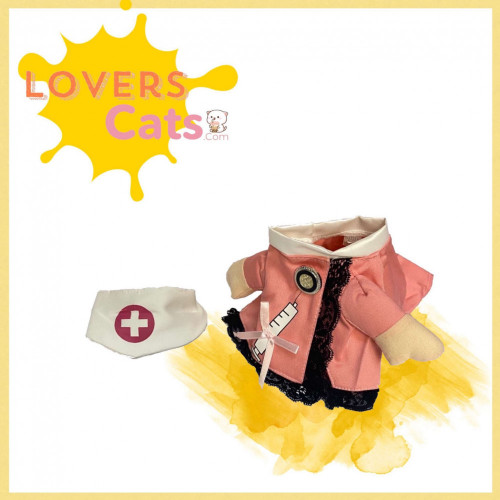 ملابس كلاب جراء لبس ممرضة