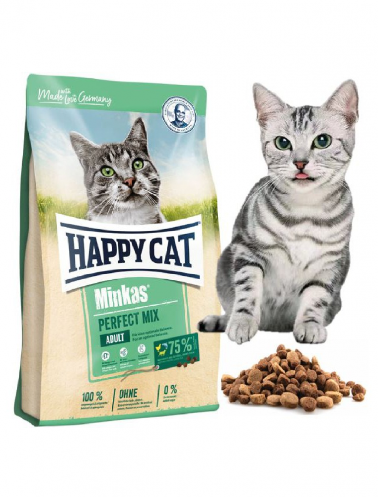 هابي كات طعام قطط جاف بنكهات ميكس 10كيلو