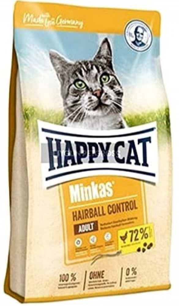 هابي كات طعام قطط جاف لكرات الشعر 10 كيلو