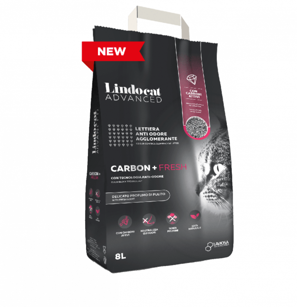 رمل ليندو كات ادفانسد كربون 8 لتر
