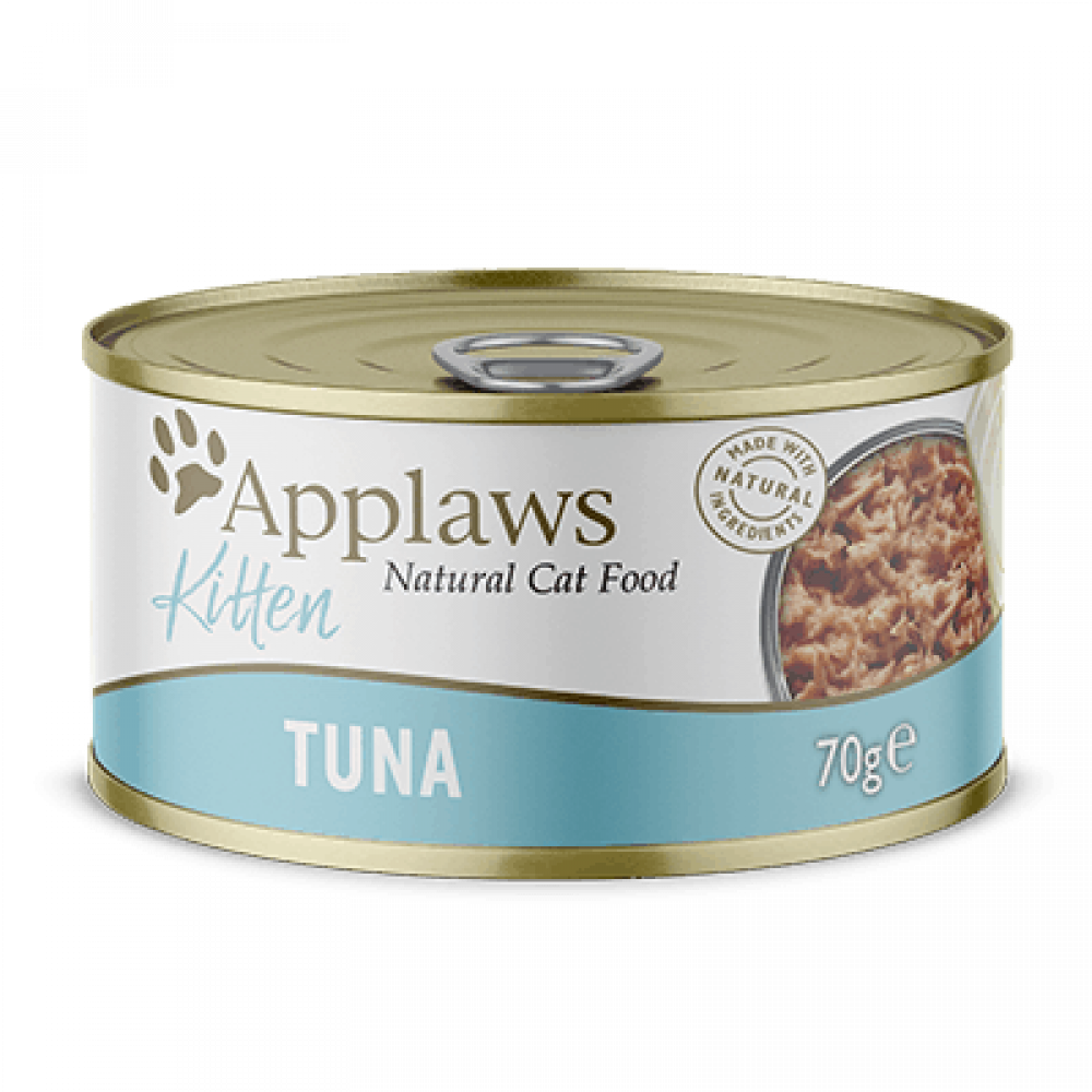 ابلاوز معلبات شرائح التونا في المرق للقطط الصغيره  70غ