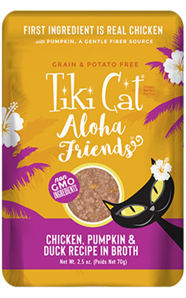 تيكي كات الوها دجاج و بط مع اليقطين  في المرق 70 جرام