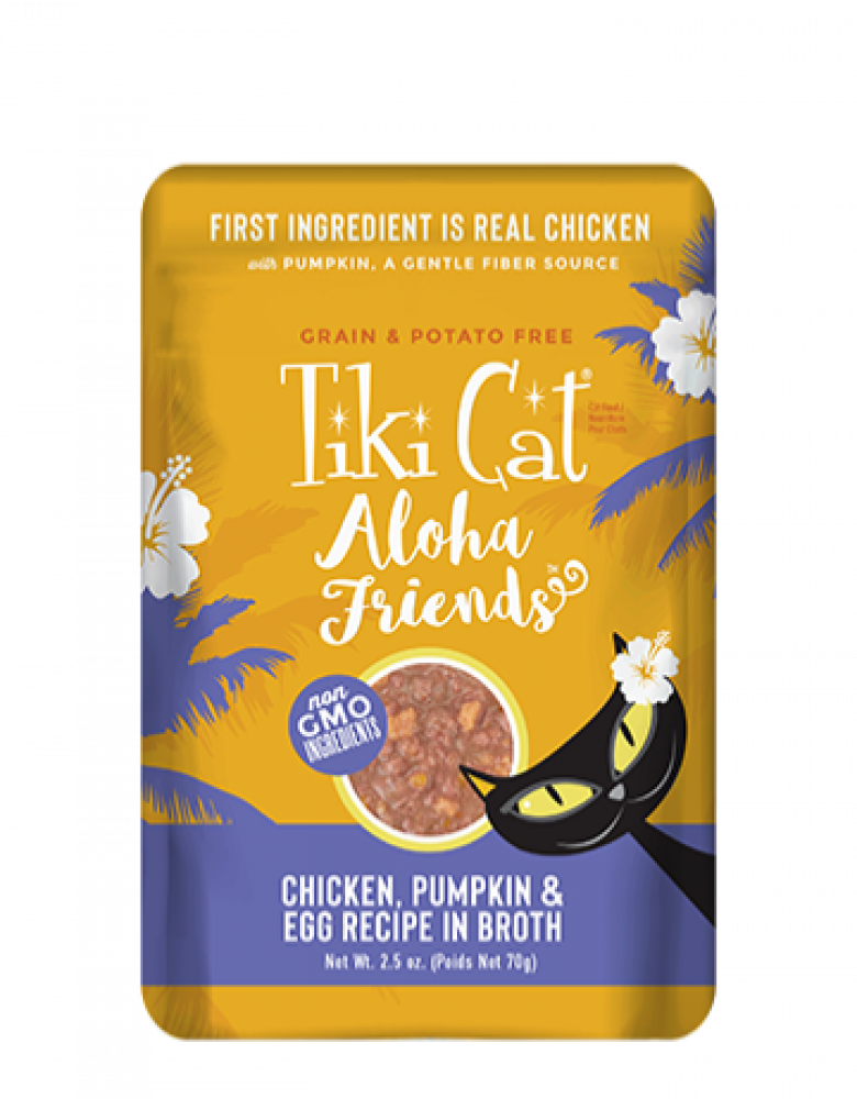 تيكي كات الوها دجاج و بيض مع اليقطين  في المرق 70 جرام