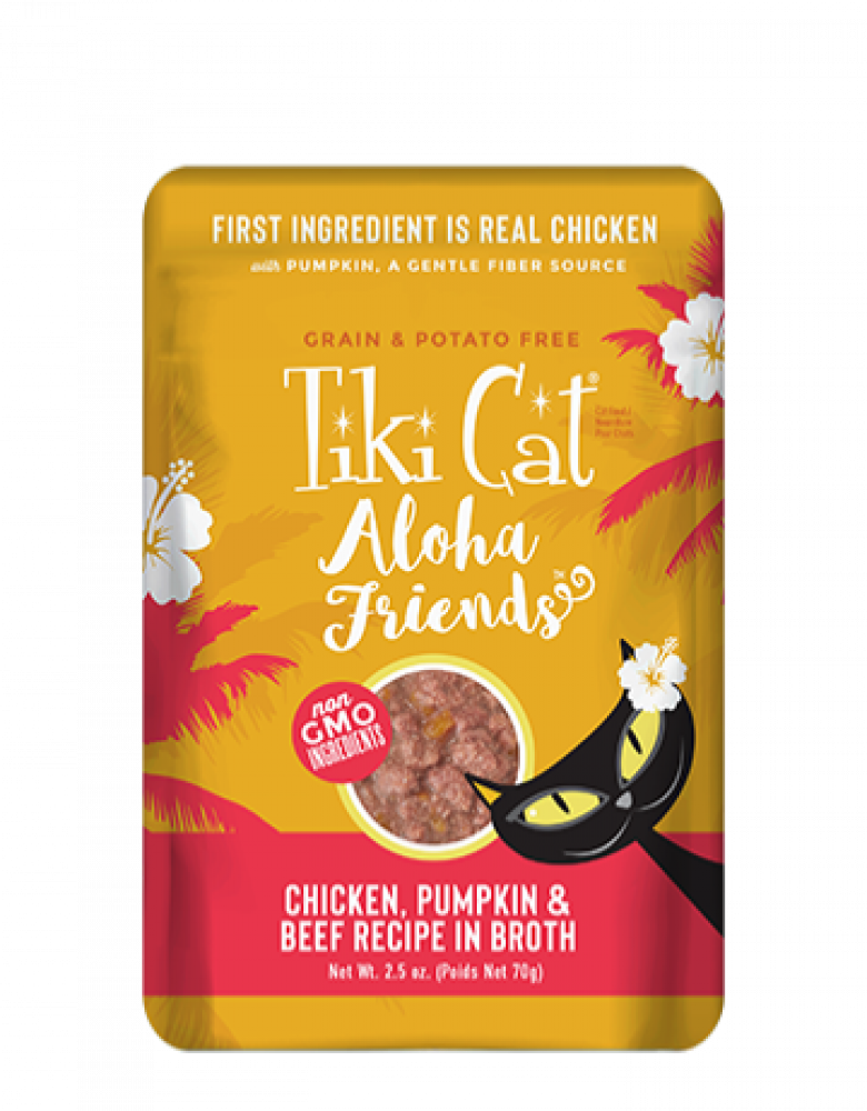 تيكي كات الوها دجاج و اللحم مع اليقطين  في المرق 70 جرام