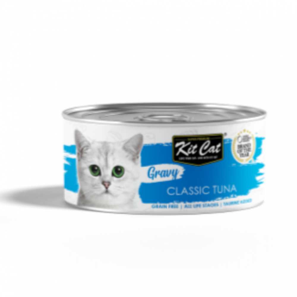 كت كات جرايفي معلبات للقطط تونا كلاسيك   70 جرام