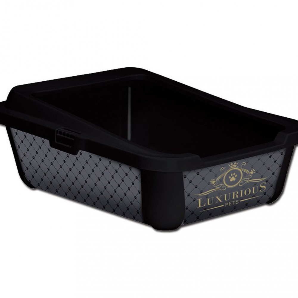 ليتربوكس حوض رمل اسود أنيق من موديرنا ليتربوكس حوض رمل اسود أنيق من موديرنا