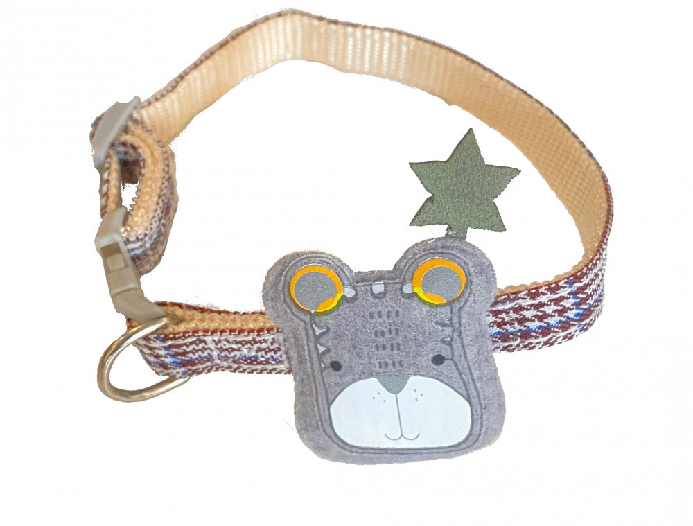 طوق قماش للقطط  خيارات متعددة