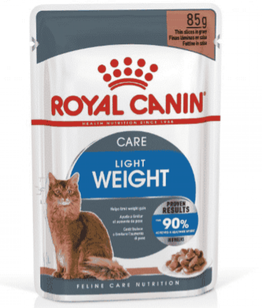 رويال طعام قطط رطب لايت ويت للعناية بالوزن الخفيف 85غ