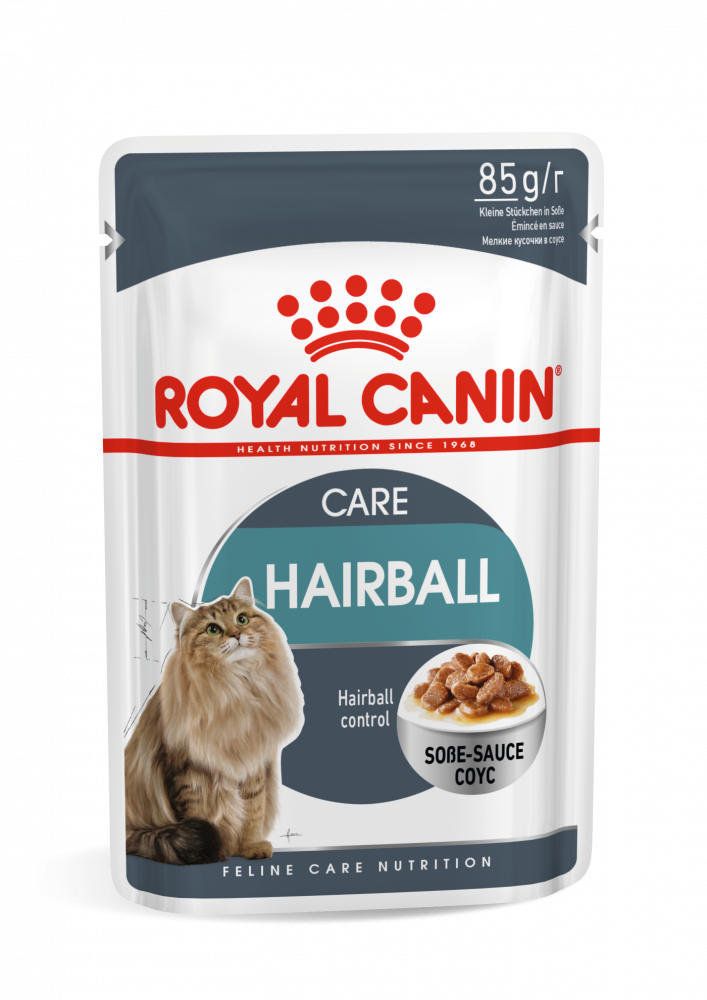 رويال طعام قطط رطب هيربول لمنع كرات الشعر 85غ