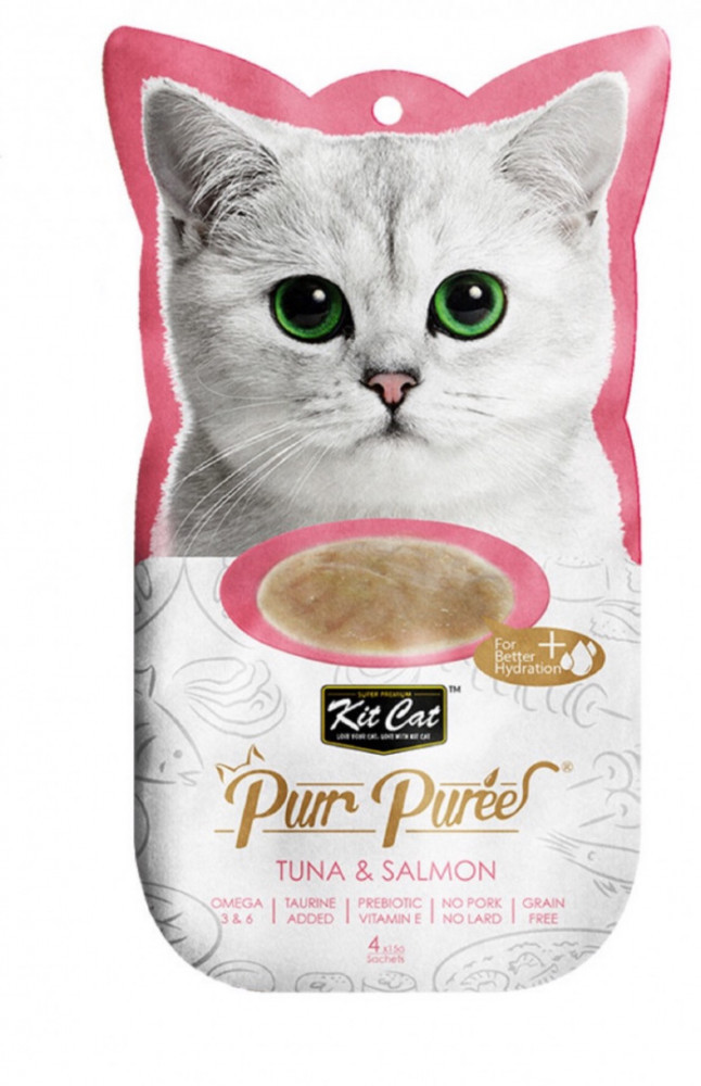 كت كات مكافات تونا وسلمون و 15غ×4 أكياس