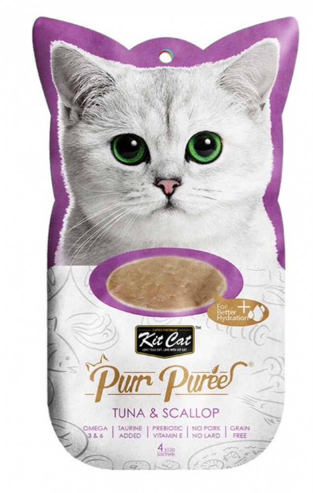 كت كات مكافأت تونا و محار 15غ×4 أكياس