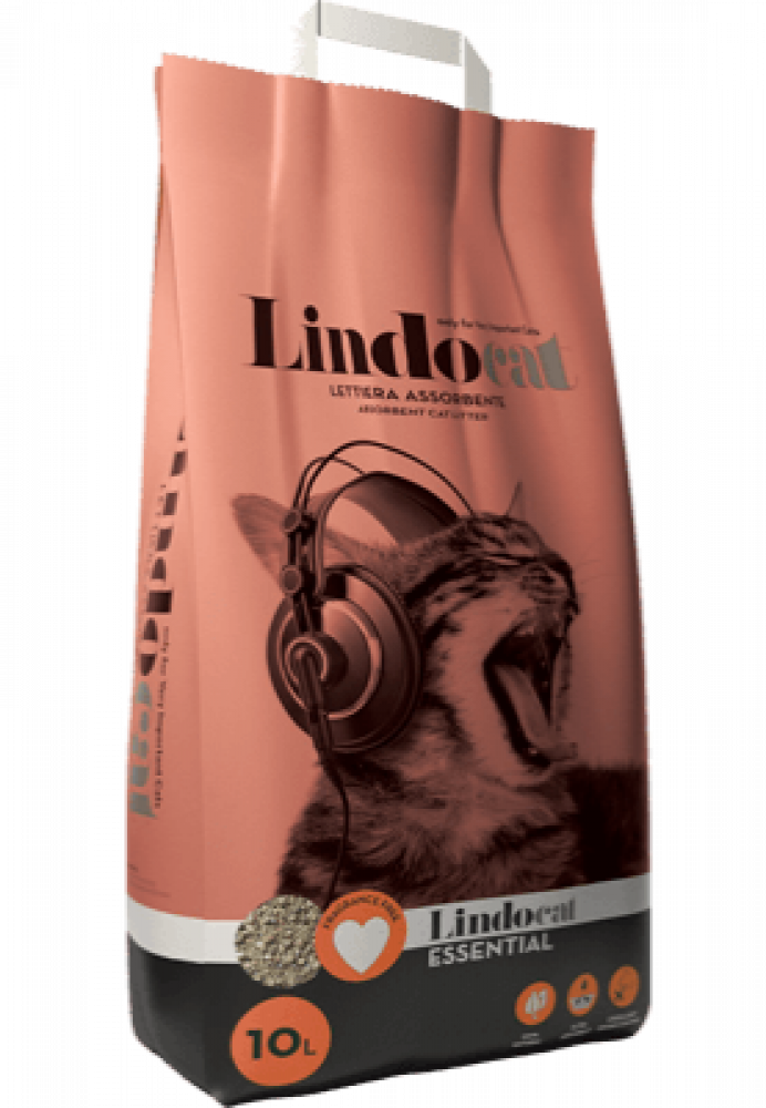 ليندو كات رمل قطط ايسنشال خالي من العطور 10لتر