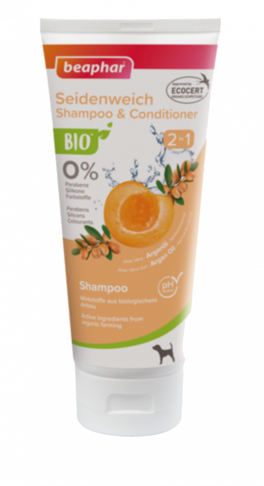 شامبو وبلسم للكلاب بببذور المشمش والصبار وزيت الزيتون 200مل شامبو وبلسم للكلاب بببذور المشمش والصبار وزيت الزيتون 200مل