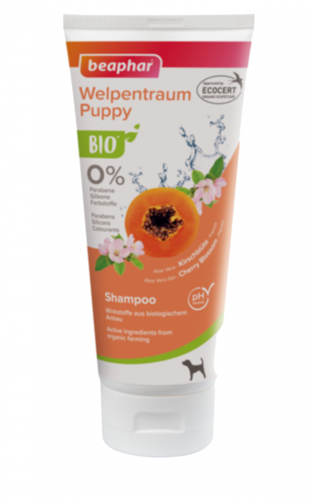 شامبو للجراء بالبابايا وزهرة الكرز 200مل شامبو للجراء بالبابايا وزهرة الكرز 200مل