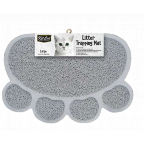 دعاسة حصيرة كت كات كبيرة لحوض الرمل شكل بصمة اليف ٤٥سم*٦٠سم