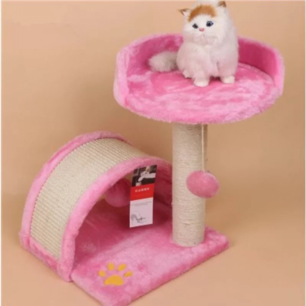 خداشة للقطط تصميم لطيف مع بيت حجم وسط