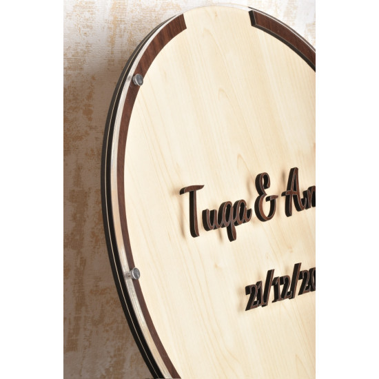 طارة الأمنيات دائري خشبي طارة الأمنيات دائري خشبي