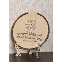 طارة  التأسيس دائري خشبي