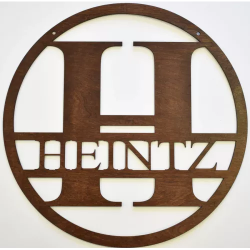 فريم خشبي بأحرف اسمك فريم خشبي بأحرف اسمك