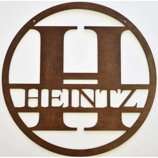 فريم خشبي بأحرف اسمك فريم خشبي بأحرف اسمك