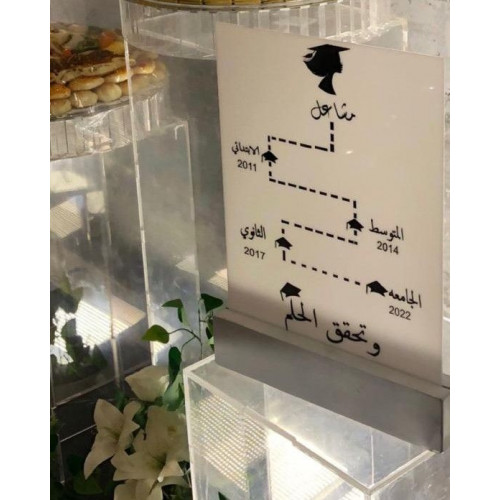 لوحة تخرج مقاس  A5 