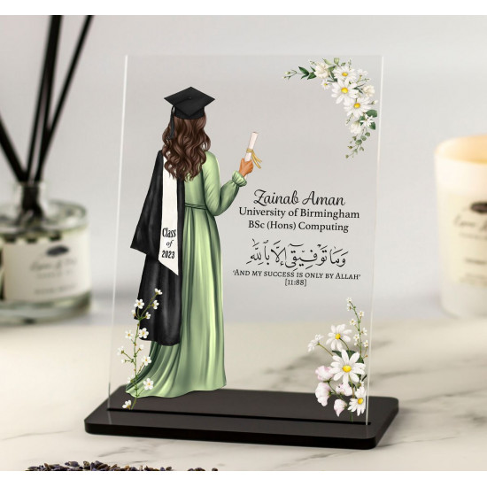 لوحة تخرج مقاس A5 