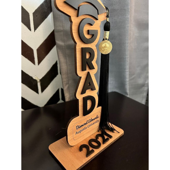 درع تخرج خشبي 30سم درع تخرج خشبي 30سم