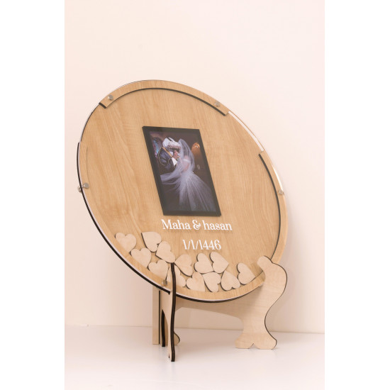 طارة الأمنيات دائري خشبي سوداء طارة الأمنيات دائري خشبي سوداء