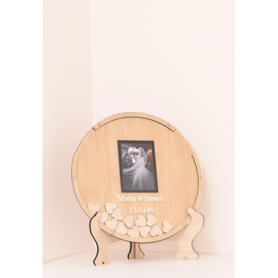 طارة الأمنيات دائري خشبي سوداء طارة الأمنيات دائري خشبي سوداء