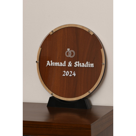 طارة الأمنيات دائري خشبي طارة الأمنيات دائري خشبي