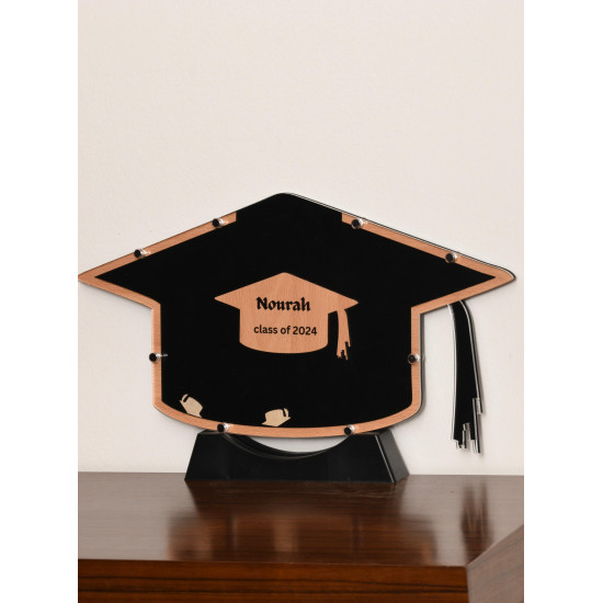 طارة أمنيات قبعة التخرج اسود طارة أمنيات قبعة التخرج اسود