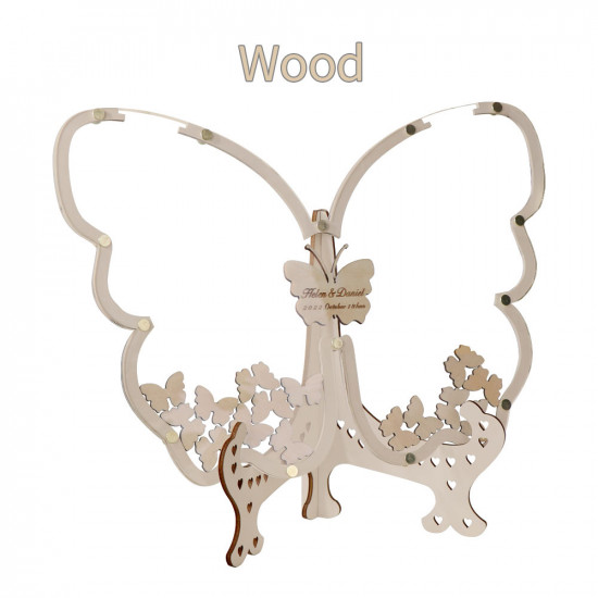 طارة فراشة شفاف طارة فراشة شفاف