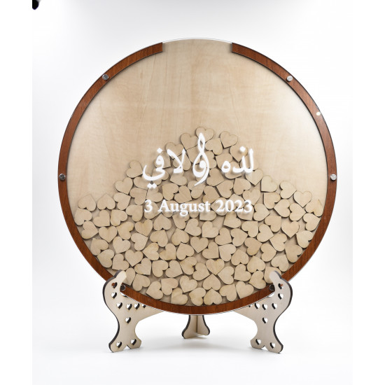 طارة دائري خشبي