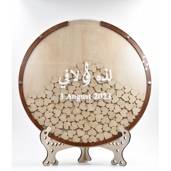 طارة دائري خشبي