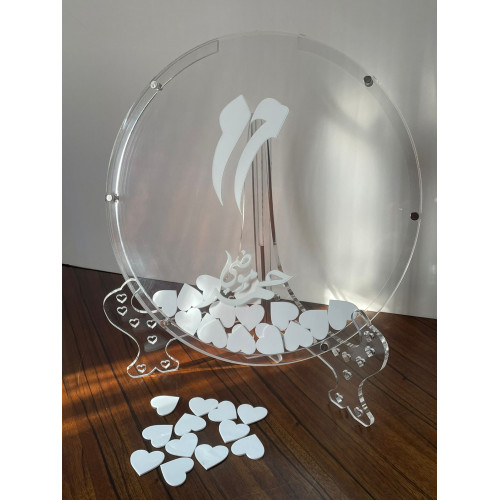 طارة دائري اكرليك شفاف بالكامل طارة دائري اكرليك شفاف بالكامل