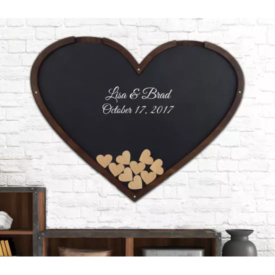 طارة الأمنيات قلب خشبي اسود طارة الأمنيات قلب خشبي اسود