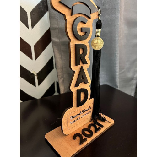 درع تخرج خشبي 30سم درع تخرج خشبي 30سم