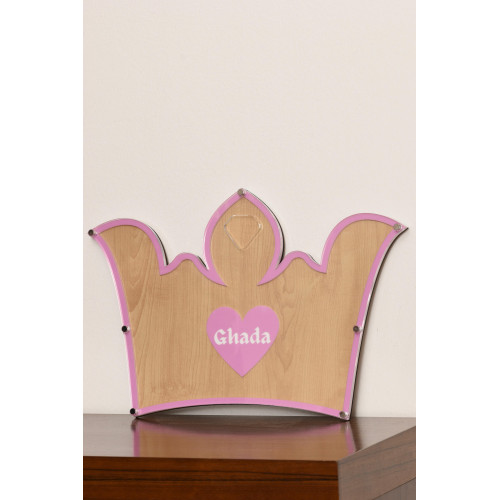 طارة الأمنيات تاج خشبي