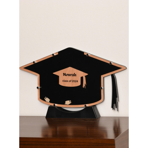 طارة أمنيات قبعة التخرج اسود طارة أمنيات قبعة التخرج اسود