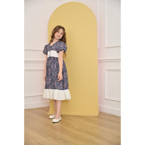 فستان بناتي مشجر - Mk23107 فستان بناتي مشجر - Mk23107