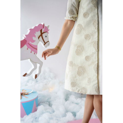 فستان بناتي قطعتين جاكيت - 952 فستان بناتي قطعتين جاكيت - 952