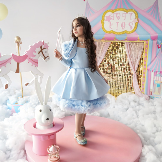  فستان السحر الملكي بـ 3 ألوان خيالية - M3627