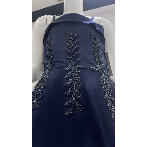 فستان بناتي سهرة ذيل بتطريز انيق - 815 فستان بناتي سهرة ذيل بتطريز انيق - 815