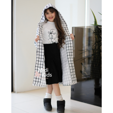 طقم شتوي بناتي 3 قطع | بالطو وتيور وبلوزة لإطلالة متكاملة - Mk25900 طقم شتوي بناتي 3 قطع | بالطو وتيور وبلوزة لإطلالة متكاملة - Mk25900