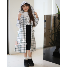 طقم شتوي بناتي 3 قطع | بالطو وتيور وبلوزة لإطلالة متكاملة - Mk25900 طقم شتوي بناتي 3 قطع | بالطو وتيور وبلوزة لإطلالة متكاملة - Mk25900