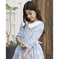 فستان بناتي فاخر مرصع بالفصوص اللامعة | سحر السماء حين تعانق النجوم - 1156