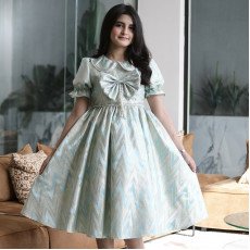 فستان بناتي سحر الألوان بتطريز ذهبي ولؤلؤ فاخر - 1157 فستان بناتي سحر الألوان بتطريز ذهبي ولؤلؤ فاخر - 1157