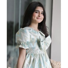 فستان بناتي سحر الألوان بتطريز ذهبي ولؤلؤ فاخر - 1157 فستان بناتي سحر الألوان بتطريز ذهبي ولؤلؤ فاخر - 1157