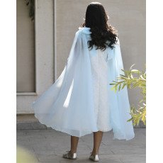 فستان بناتي مطرز ورود كبيرة وفيونكات فراشة سماويه | تصميم ملكي - 1201 فستان بناتي مطرز ورود كبيرة وفيونكات فراشة سماويه | تصميم ملكي - 1201